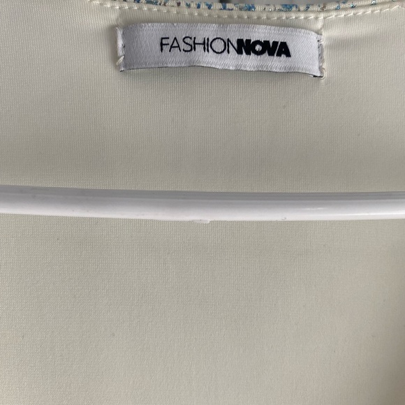 Iridescent snake print mini dress - Picture 4 of 6